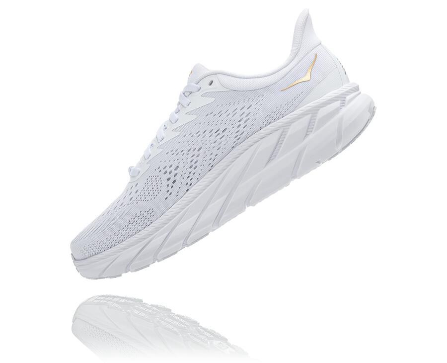 Tenis Hoka One One Masculino Branco - Clifton 7 - 705-RXGADY